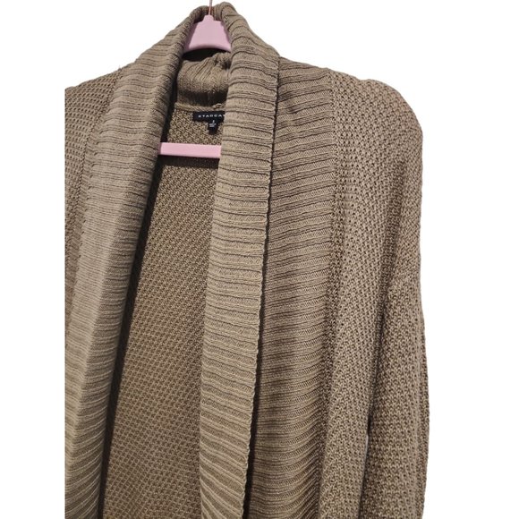 Green Open Front Cardigan - Picture 3 of 3